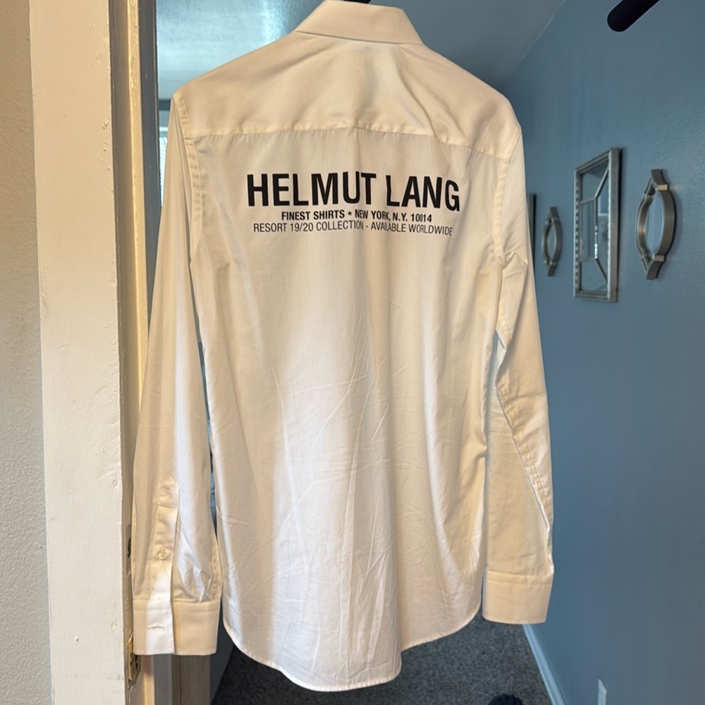 Helmut Lang Button Down Dress Shirt